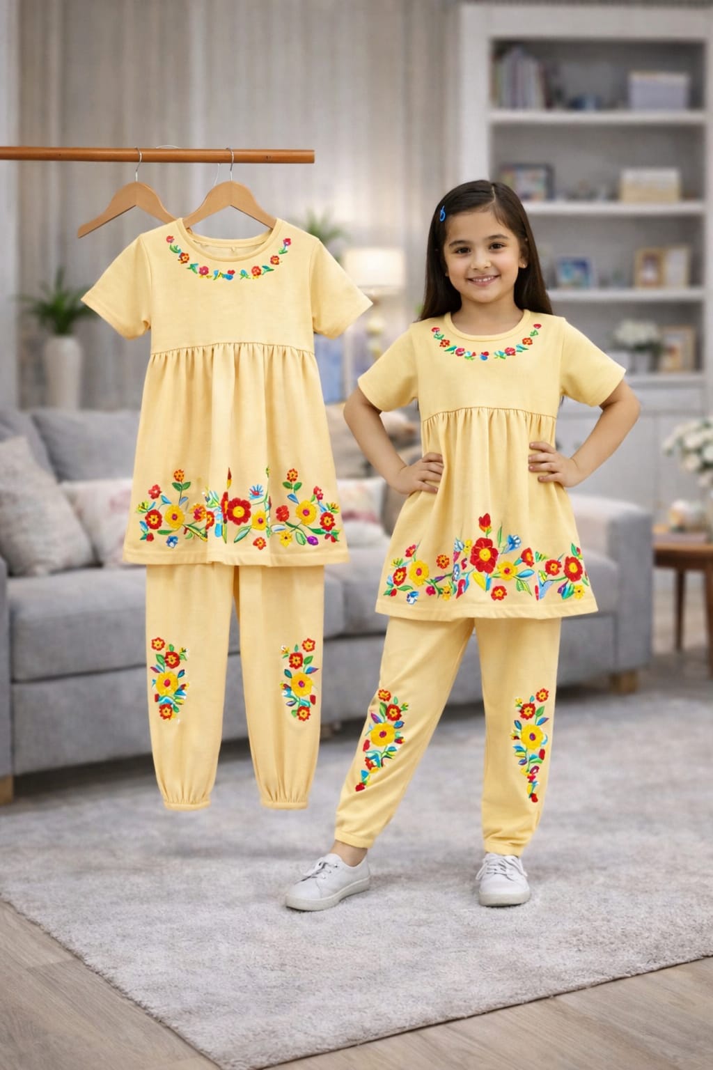 1 YEARS TO 8 YEARS FROCK SET